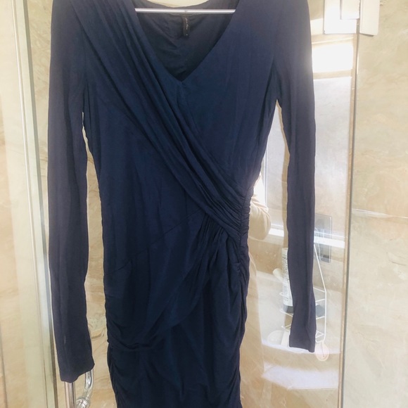 BCBG Navy Blue Dress - Picture 2 of 3